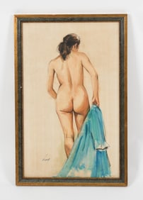 Bruce Minney (1928 - 2013) Watercolor