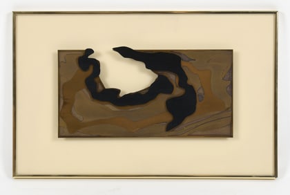 Mon Levinson (American, 1926-2014) Metal Wall Sculpture