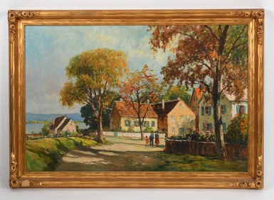 C. Hjalmar Cappy Amundsen (1911 - 2001) Oil on Canvas