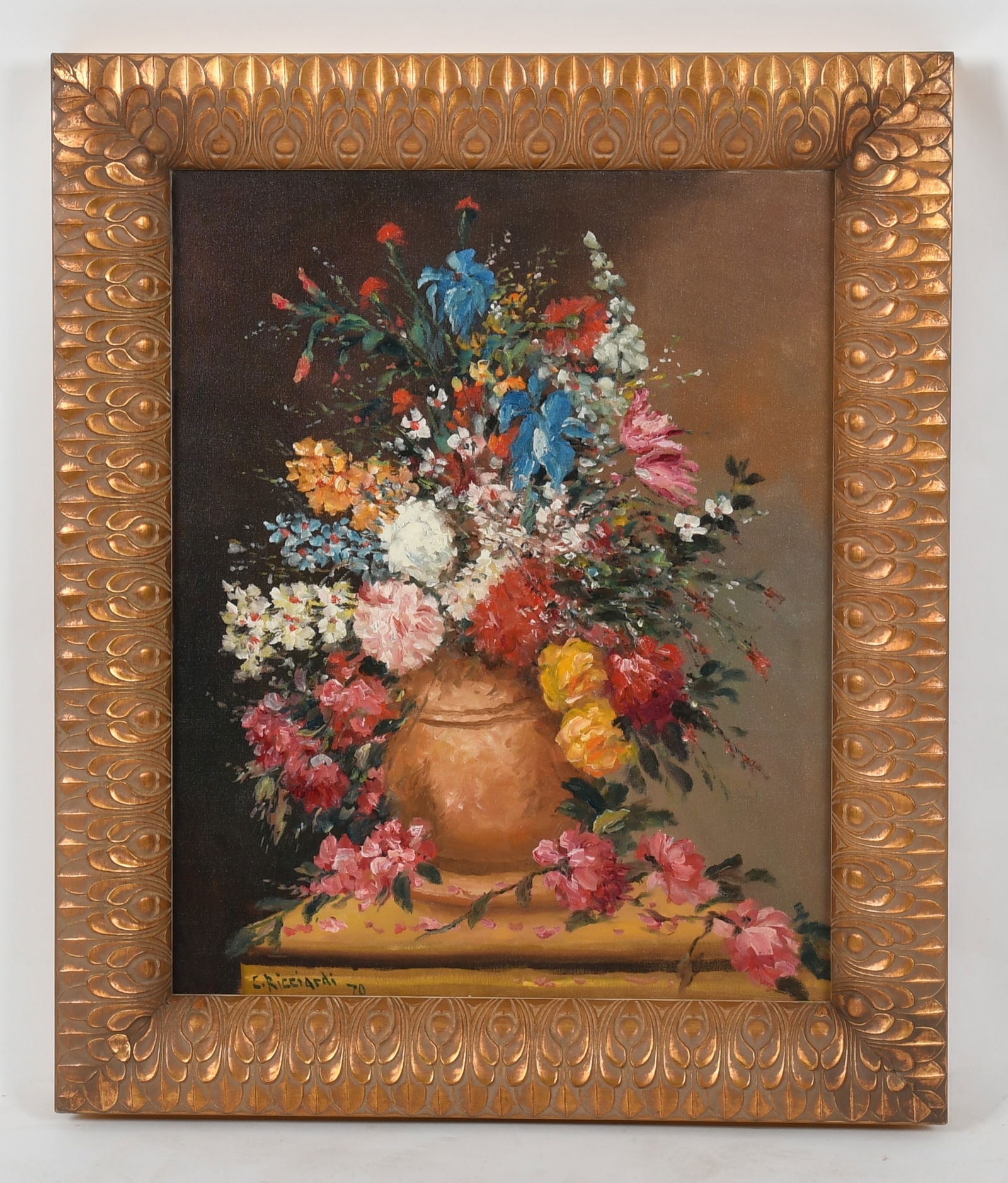 Cesare A. Ricciardi (1892 - 1973) Oil on Canvas (1 of 6)