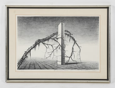 An Italian Surrealist Lithograph