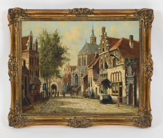 Hendrik Ten Hoven (1901 - 1978) Oil on Canvas