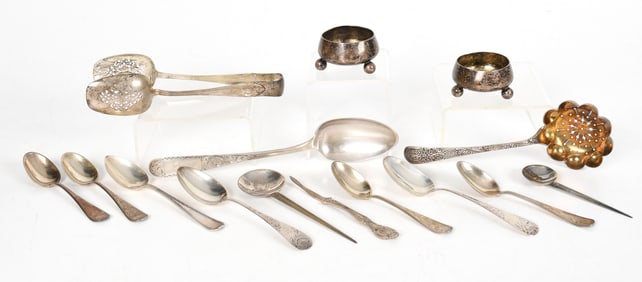 A Group of Sterling Silver Flatware, Tiffany, Etc...