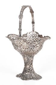 A Continental Silver Rococo Style Server