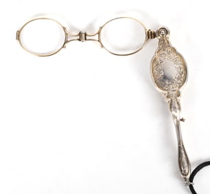 Silver Lorgnette, 19th Century