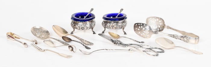 A Group of Good Sterling Flatware Including Tiffany and Co.