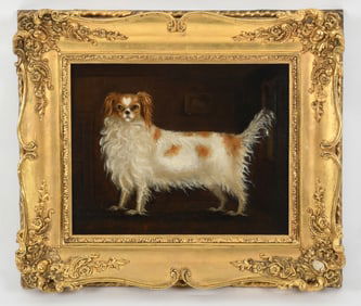 English School, (Early 19th c.) Portrait of a Spaniel