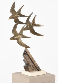 Grainger McKoy (Born 1947) Bronze Bird Group