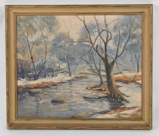 John E. Berninger (1897 - 1981) Oil on Canvas