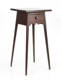 Federal Style Stained Softwood Splay Leg Stand