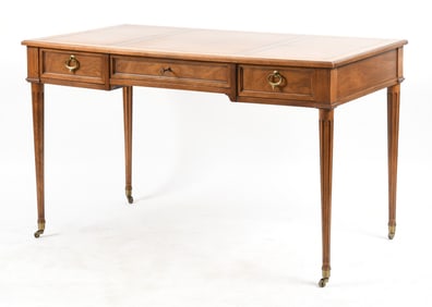 Baker Furniture 'Milling Road' Directoire Style Walnut Writing Table