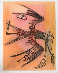 Wilfredo Lam (b. 1902 - 1982), Serigraph