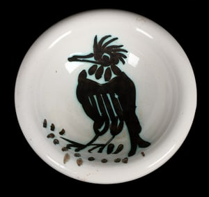 Pablo Picasso Madoura Pottery Bowl, Bird