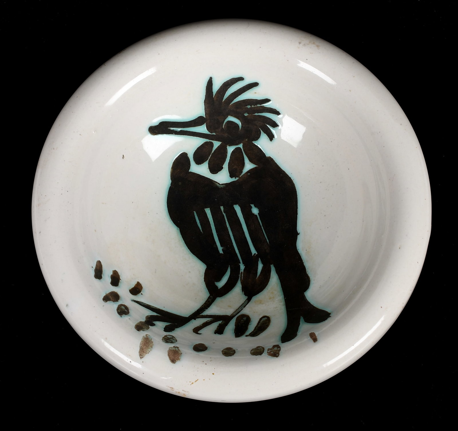Pablo Picasso Madoura Pottery Bowl, Bird (1 of 5)