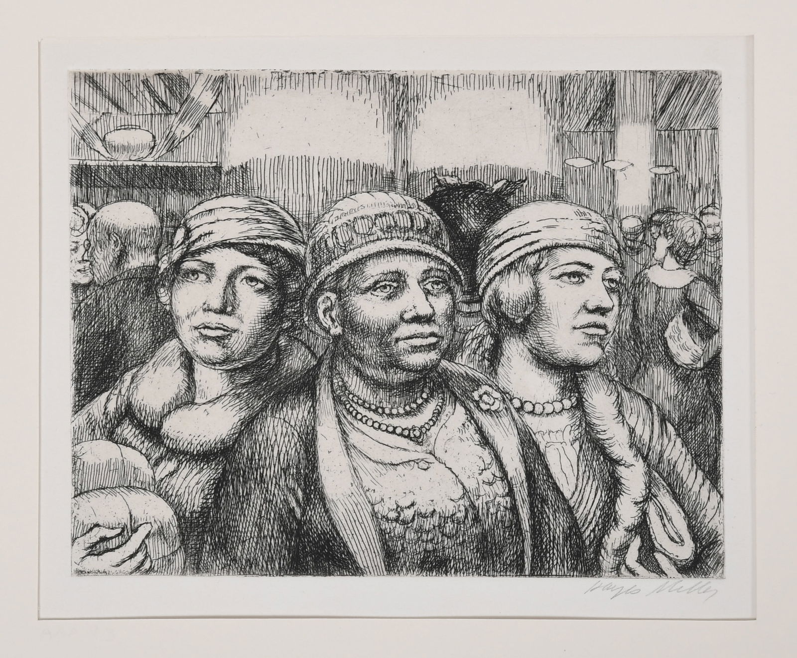 Kenneth Hayes Miller (1876 - 1952) Etching (1 of 6)