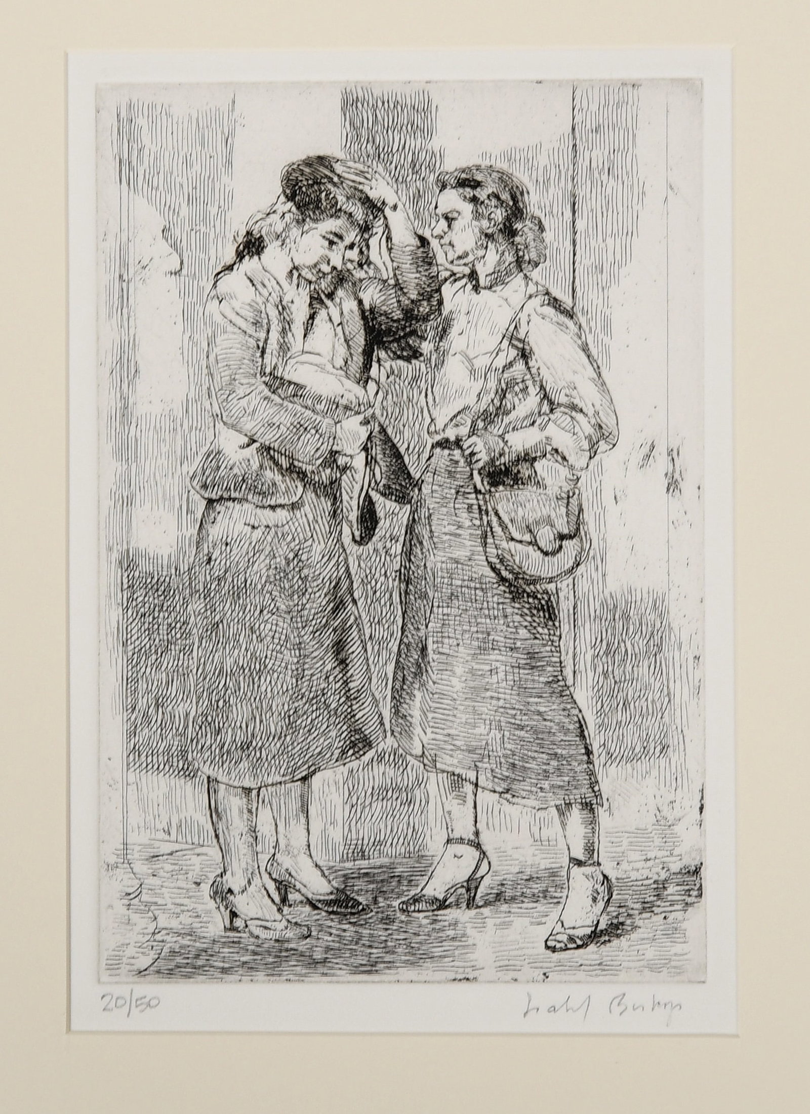 Isabel (Wolff) Bishop (1902 - 1988) Etching (1 of 6)