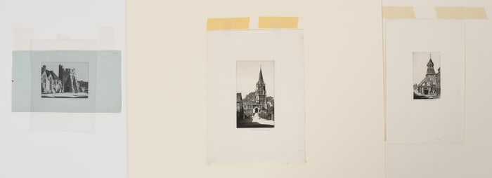 John Taylor Arms (1887 - 1953) Three Etchings