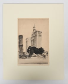 Chester B. Price (1885 - 1962) Etching