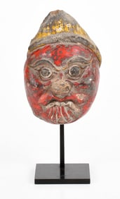 A Tibetan Mask, Temple Fragment