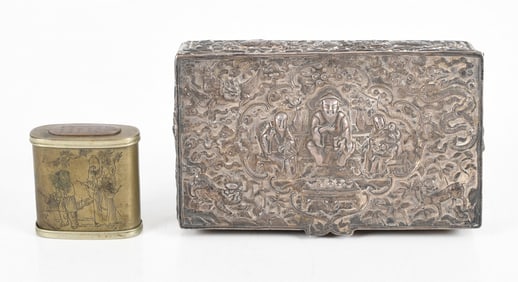 Two Chinese Boxes, One Silver