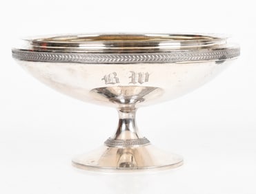 Gorham Sterling Silver Footed Bowl, 19th Century