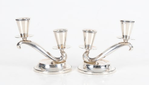 Sterling Candelabra by Fisher