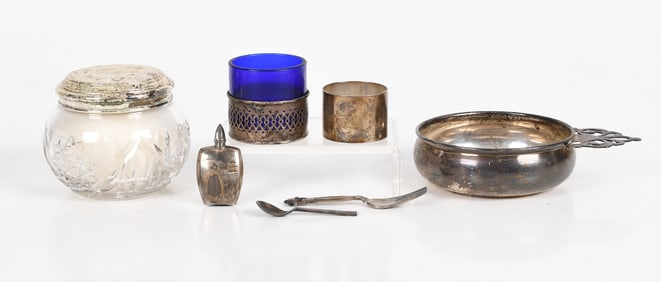 Group of Silver Household Objects