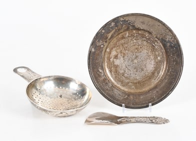 Three Pieces of Silver, 19th-20th Century