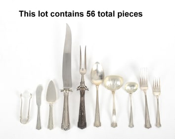 A Set of Wallace Sterling Silver Flatware