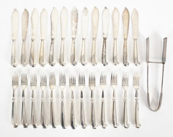 A Group of English Sterling Silver