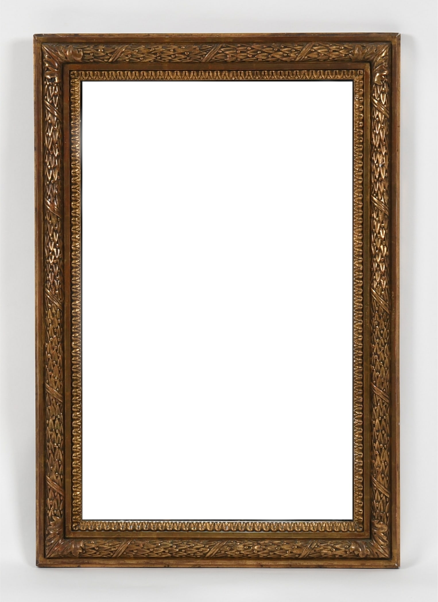 Neoclassical Style Carved Giltwood and Gesso Frame / Mirror, 19th Century (1 of 6)