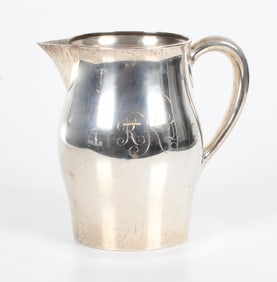 A Sterling Silver Water Pitcher, Paul Revere Reproduction