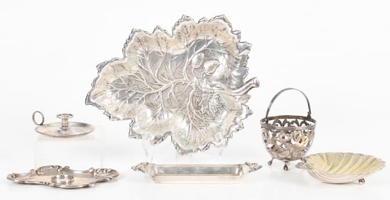 A Group of Sterling Silver Hollowware