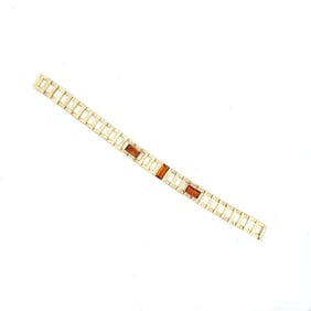 Antique 14K Gold Citrine Bracelet