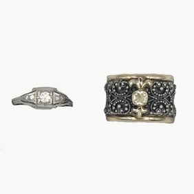 14K and 18K gold rings
