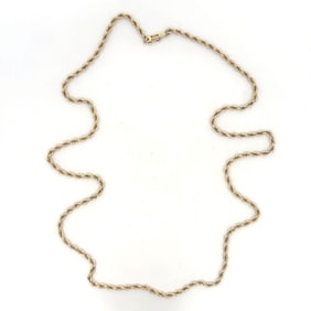 14K Gold 24" Rope Chain