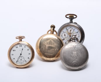 Four Pocket Watches
