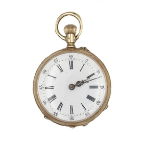 Ladies 14K size 0 pocket watch