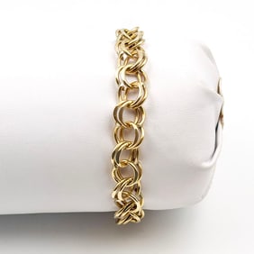 14K Yellow Gold Charm Bracelet