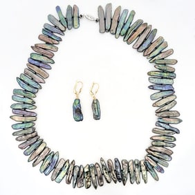 Group of 14K Pearl Necklace