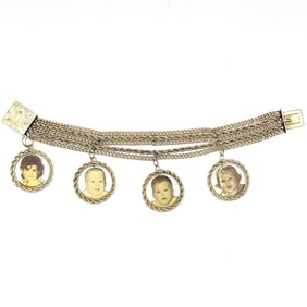 14K Yellow Gold Charm Bracelet