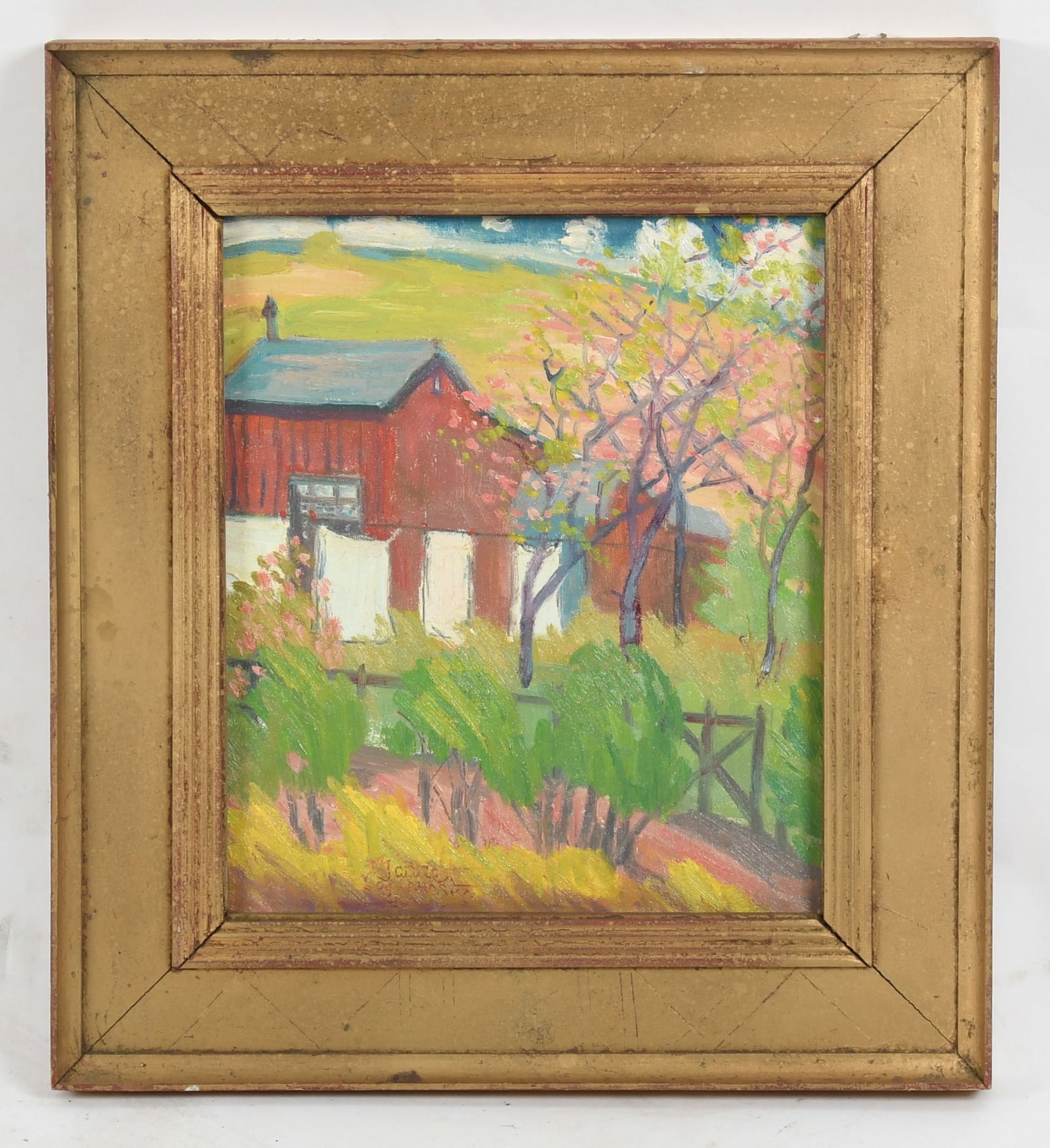 Joseph Barrett (Born 1936) Spring: Lahaska