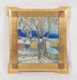 Joseph Barrett (Born 1936) Oil on Canvas