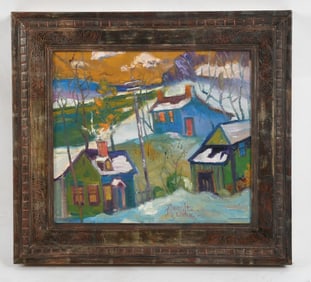 Joseph Barrett (Born 1936) Oil on Canvas