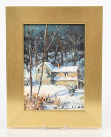 Christopher Willett (Bucks County, Born 1959) Daniel Garber's Studio
