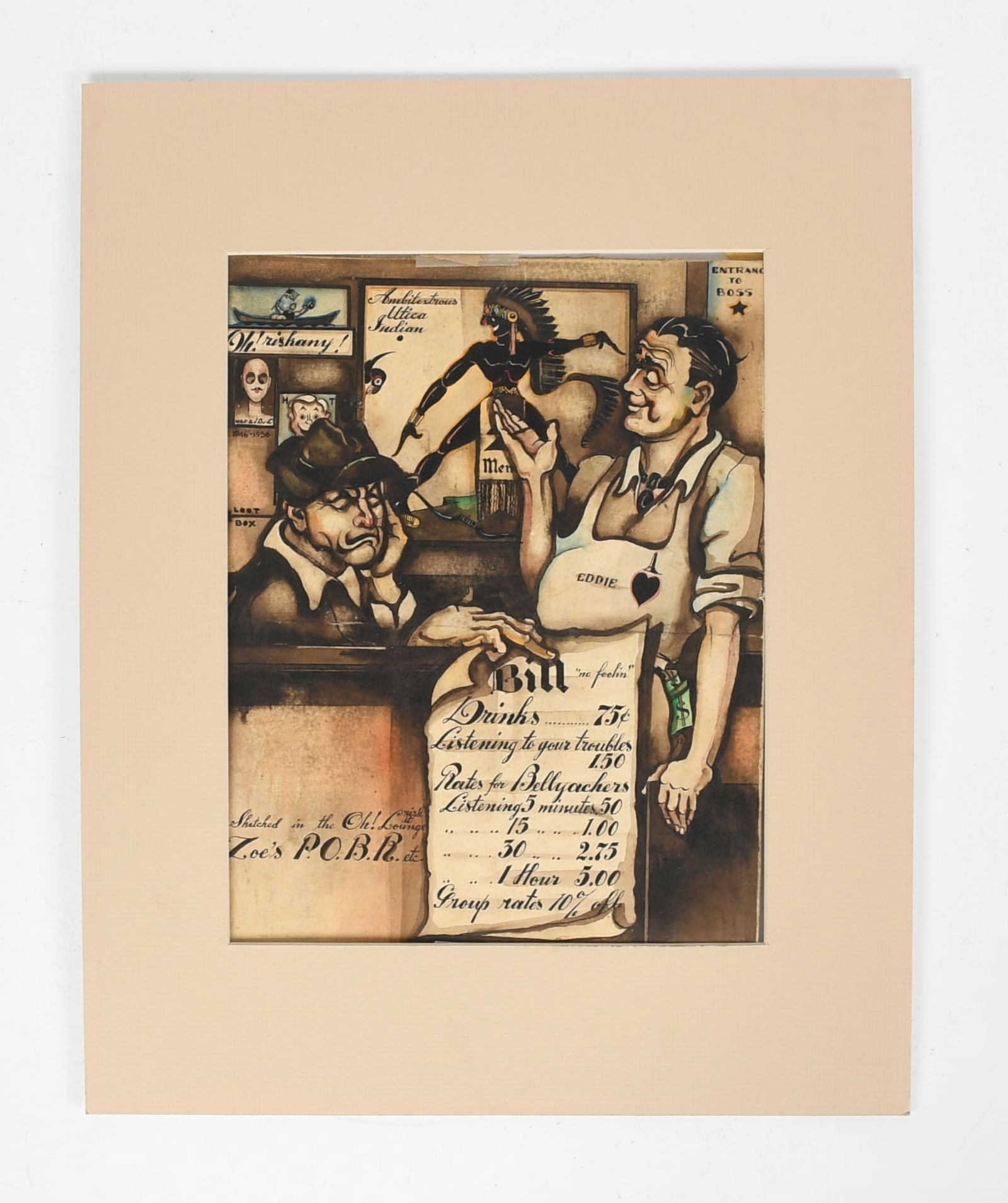 American School, (20th Century) Watercolor (1 of 7)