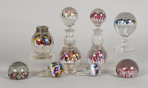 A Group of Millville, NJ Art Glass