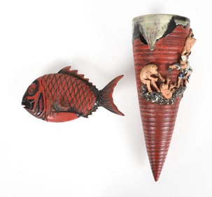A Sumida Gawa Wall Pocket
