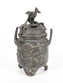 A Japanese Bronze Koro