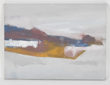 Large Abstract Winter Landscape, 20th Century